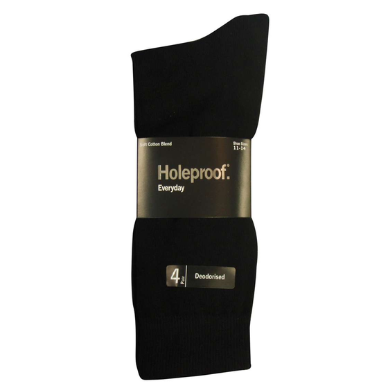 HOLEPROOF S21854 4 PACK COTTON  NYLON 
