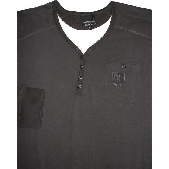 TML 6378 VNECK LS TEE