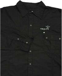 CHARCOAL KS0911 TRINITY LS-casual-dress-Site & Site1