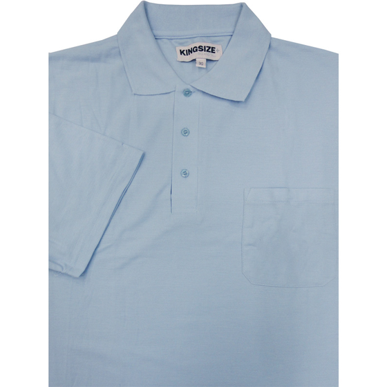 SONIC KINGSIZES PLAIN POLO WITH POCKET