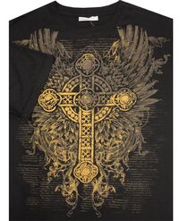 91 CHARCOAL 11165 CRUCIFIX TSHIRT-t-shirts,-tanks-and-singlets-Site & Site1
