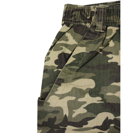 BRONCO 5317 CAMO BASIC CARGO SHORT