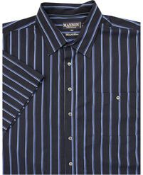 91 MANSON C565 HIGHLIGHT STRIPE SS 432-casual-dress-Site & Site1