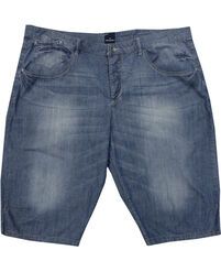 81 DANIEL HECHTER DH264 DENIM SHORT 415-fitted-waist-shorts-Site & Site1
