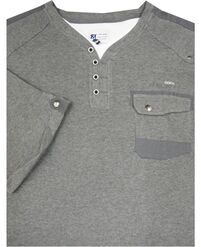 KAM JEANS 5058S WAFFLE LAYER SS TEE-t-shirts,-tanks-and-singlets-Site & Site1