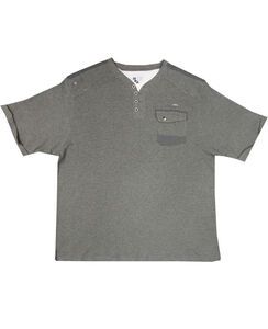 KAM JEANS 5058S WAFFLE LAYER SS TEE