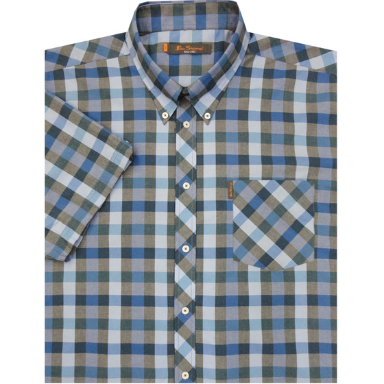 BEN SHERMAN MA0085K BOLD CHECK SS