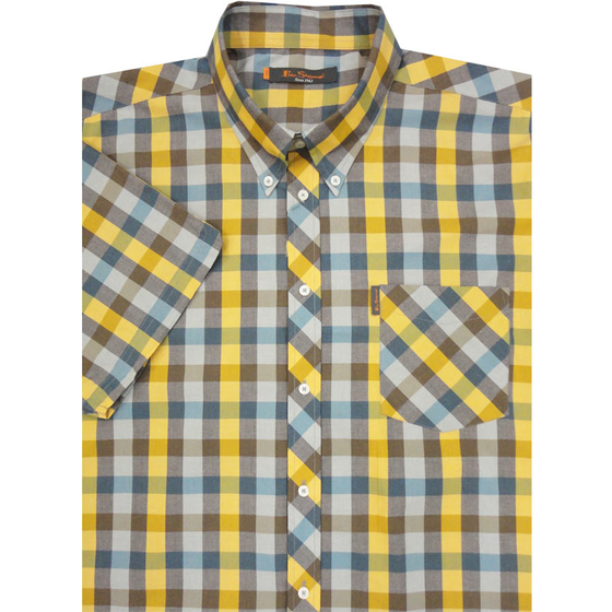 BEN SHERMAN MA0085K BOLD CHECK SS