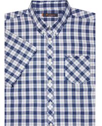 BEN SHERMAN MA0046K CHECK SS-casual-dress-Site & Site1