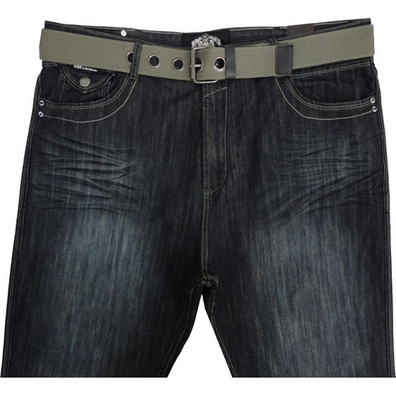 KAM JEANS BARC TALL RELAXED FREE BELT