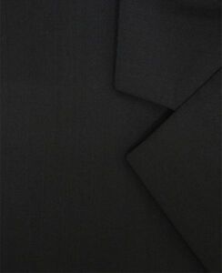 FLAIR 5C156 RIB BLACK SUIT