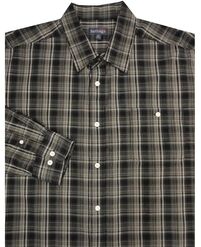 32 BACKBAY 921221 SOFT CHECK LS-casual-dress-Site & Site1