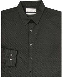 32 MAURIO 2442927 FLOCK DOBBY LS 482-casual-dress-Site & Site1