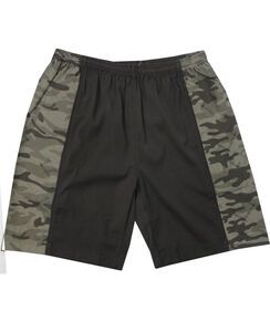 11 CHARCOAL KS1080A CAMO BOARDSHORT