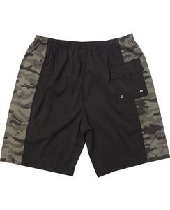 11 CHARCOAL KS1080A CAMO BOARDSHORT