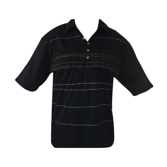 KAM JEANS KJ5034 MELANGE LAYER POLO SS