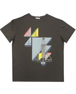 32 CHARCOAL KS1183 LIFT OFF TSHIRT