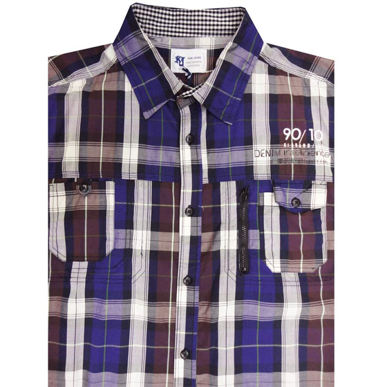 42 KAM JEANS 5096 CHECK SS 453