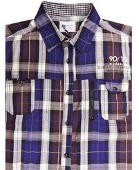 42 KAM JEANS 5096 CHECK SS 453-casual-dress-Site & Site1