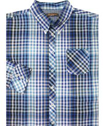 BEN SHERMAN MA014L LS SMALL CHECK SHIRT-casual-dress-Site & Site1