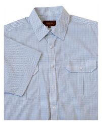 GLOSTER  510502S SS CHECK SHIRT-casual-dress-Site & Site1