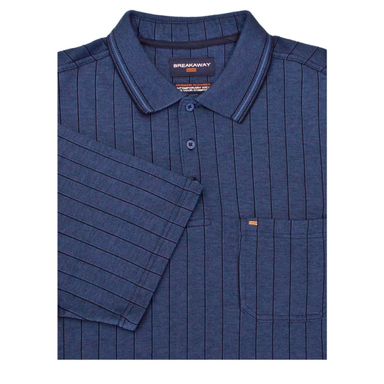 92 BREAKAWAY 60493 VERT STRIPE POLO 534