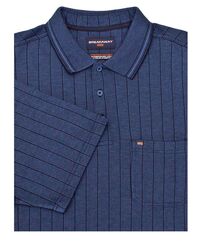 92 BREAKAWAY 60493 VERT STRIPE POLO 534-polo-shirts-Site & Site1