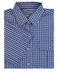 82 GLOSTER G519077 CHECK SS 527-casual-dress-Site & Site1