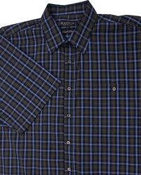 O2 MANSON C592 CHECK SS 542-casual-dress-Site & Site1