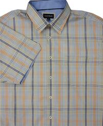 N2 GAZ MAN SSHS12085 CHECK SHIRT 510-casual-dress-Site & Site1