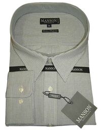 MANSON C305 SMALL CHECK LS CA-long-sleeve-business-Site & Site1