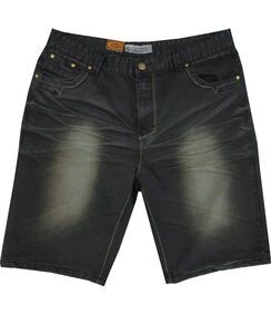 CHISEL CJ2689 BLACK DENIM SHORT 547