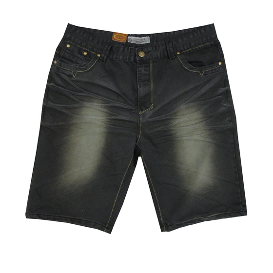 CHISEL CJ2689 BLACK DENIM SHORT 547
