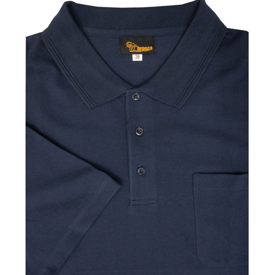 BRONCO PLAIN PIQUE POLO