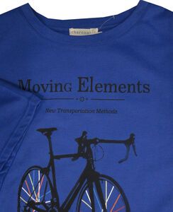 D2 CHARCOAL KS12275 ROADBIKE TSHIRT