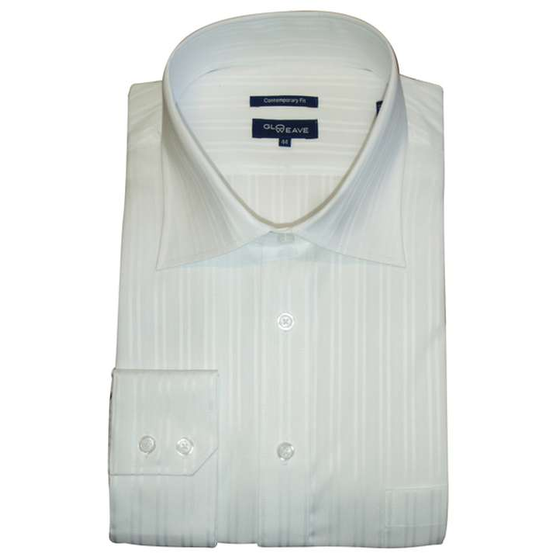 GLOWEAVE 1195L DOBBY STRIPE SPREAD COLLA