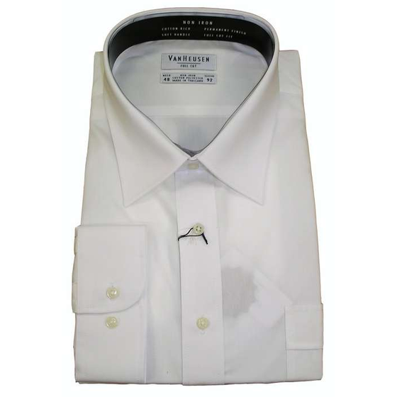VAN HEUSEN AWF01 NON-IRON POPLIN DUO CUF