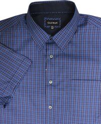 23 GAZMAN SSHW13006 CHECK SS 564-casual-dress-Site & Site1