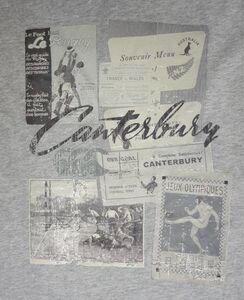 23 CANTERBURY E545495 SOUVENIR TSHIRT