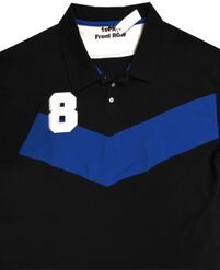 13 FRONT ROW CHEVRON POLO SHIRT-polo-shirts-Site & Site1