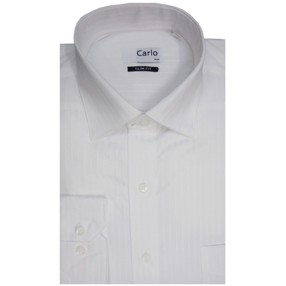 13 CARLO A3517 STRIPE WHITE LS CA