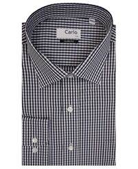 13 CARLO 50GHC CHECK TALL CA-tall-mens'-shirts-Site & Site1