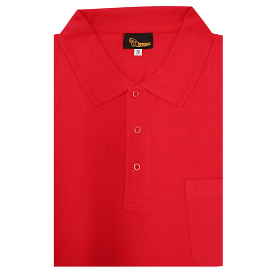 BRONCO PLAIN PIQUE POLO