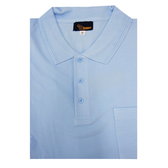 BRONCO PLAIN PIQUE POLO