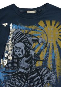 CHARCOAL 10125 SAMURAI SUN TSHIRT-t-shirts,-tanks-and-singlets-Site & Site1