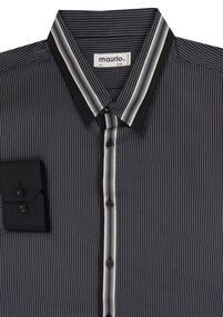 53 MAURIO 2603183 CONTRAST COLLAR LS-casual-dress-Site & Site1