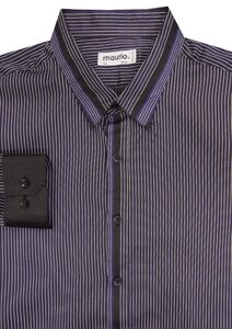 53 MAURIO 2603205 CONTRAST COLLAR LS