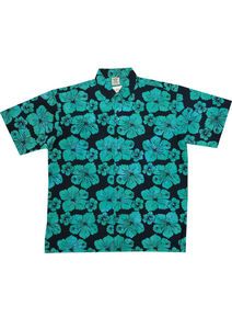 RUM REGGAE ALOHA PRINT SHIRT
