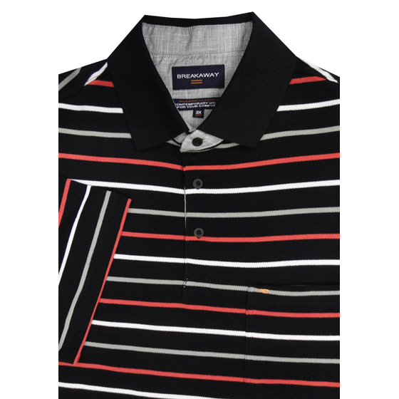 93 BREAKAWAY 60668 STRIPE POLO