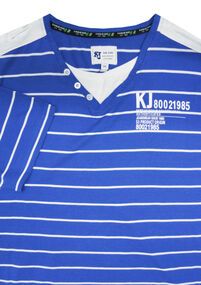 73 KAM JEANS KBS515 STRIPE V NECK TSHIRT-t-shirts,-tanks-and-singlets-Site & Site1